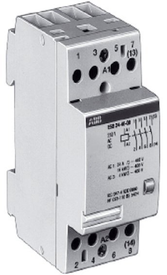 Модульный контактор ABB ESB24 4НО 24А 220В AC/DC, GHE3291102R0006 в Калининграде