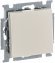 Выключатель 1-клавишный ABB BASIC55, скрытый монтаж, слоновая кость, 2CKA001012A2146 в Калининграде