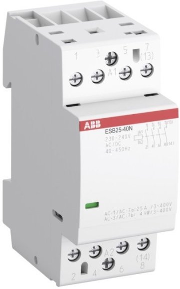 Модульный контактор ABB ESB25 4НЗ 25А 230В AC/DC, 1SAE231111R0604 в Калининграде