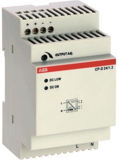 Блок питания CP-D 24/1.3 (регулир. вых. напряж) вход 90-265В AC / 120-370В DC, выход 24В DC /1.3A, 1SVR427043R0100 в Калининграде