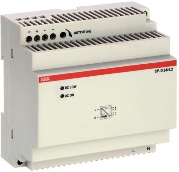 Блок питания CP-D 24/4.2 (регулир. вых. напряж) вход 90-265В AC / 120-370В DC, выход 24В DC /4.2A, 1SVR427045R0400 в Калининграде