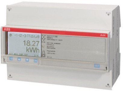 Счетчик электроэнергии многотарифный ABB A44 трехфазный 1(6)А, кл.т. 0,5S, 2CMA100134R1000 в Калининграде