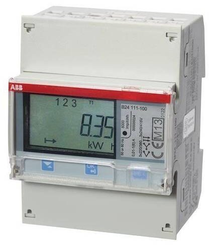 Счетчик электроэнергии многотарифный ABB B24 трехфазный 1(6)А, кл.т. 0,5S, 2CMA100815R1000 в Калининграде