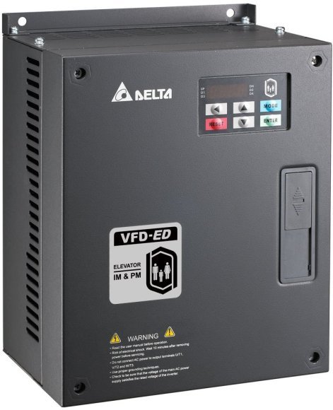 Лифтовые преобразователи частоты Delta Electronics VFD040ED43S (4кВт 3ф 400В) серии VFD-ED в Калининграде
