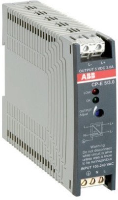 Блок питания CP-E 5/3.0 (регулир. вых. напряж) 90-265В AC / 120-370В DC, выход 5В DC /3.0A, 1SVR427033R3000 в Калининграде