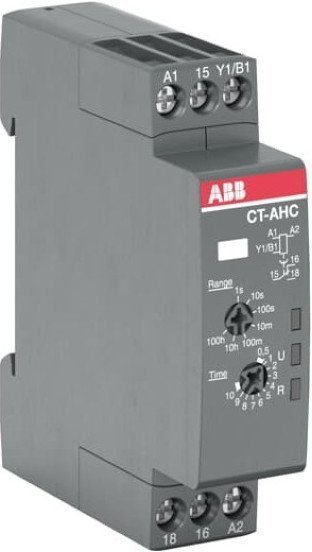 Реле времени CT-AHC.12 компактное (задержка при отключ.) 24-48B DC, 24- 240B AC (7 диапазонов времени 0,05с...100ч) 1ПК, 1SVR508110R0000 в Калининграде