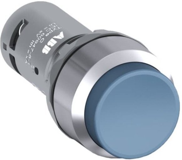 Кнопка CP3-30L-20 синяя с выступающей клавишей без фиксации 2НО, 1SFA619102R3024 в Калининграде
