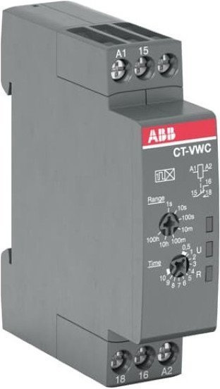 Реле времени CT-VWC.12 компактное (импульс при включ.) 24-48B DC, 24-240B AC (7 диапазонов времени 0,05с...100ч) 1ПК, 1SVR508130R0000 в Калининграде