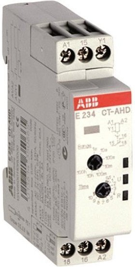 Реле времени CT-AHD.12 модульное (задержка на отключ.) 24-48B DC, 24- 240B AC (7 временных диапазонов 0,05с...100ч) 1ПК, 1SVR500110R0000 в Калининграде