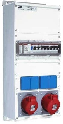 Бокс M32/2JFB CTFL с розеткамии фланцами в сборе, металл, IP44, 2CMA100022R1000 в Калининграде