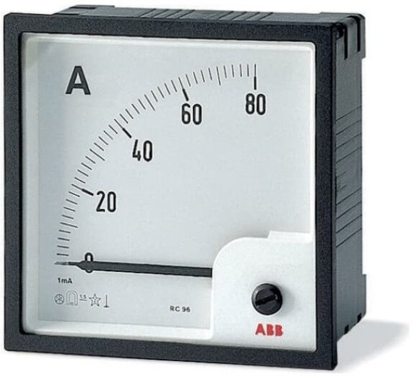 Амперметр щитовой ABB AMT 20А AC, аналоговый, кл.т. 1,5, 2CSG313060R4001 в Калининграде