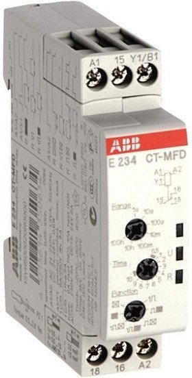 Реле времени CT-MFD.12 модульное многофункц. (7 функций ) 24-48B DC, 24- 240B AC (7 временных диапазонов 0,05с...100ч) 1ПК, 1SVR500020R0000 в Калининграде