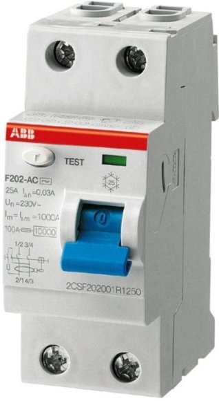 Выкл.диф.тока 2мод. F202 A-25/0,03, 2CSF202101R1250 в Калининграде