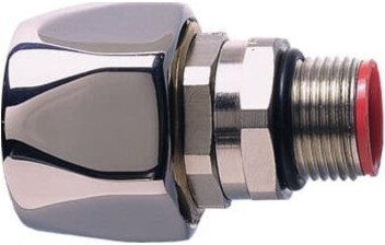 Фитинг SPLB16/M16/B, прямой поворотный, никелированная латунь, резьба M16, d16, 10 шт. в пачке, 7TCA296100R0150 в Калининграде