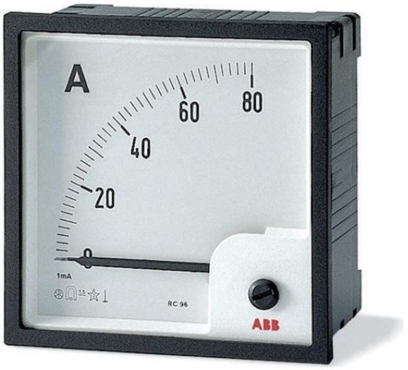 Амперметр щитовой ABB AMT AC, аналоговый, кл.т. 1,5, 2CSG322250R4001 в Калининграде