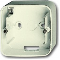 Коробка для открытого монтажа, 1 пост, серия Busch-Duro 2000 SI, цвет слоновая кость, 2CKA001799A0977 в Калининграде