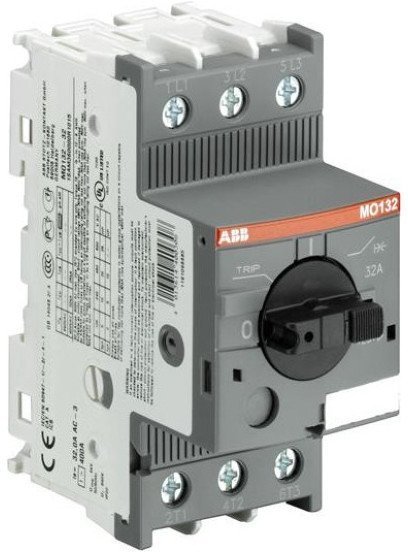 Силовой автомат для защиты двигателя ABB 12А 3P, магнитный расцепитель, 1SAM360000R1012 в Калининграде
