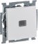 Выключатель 1-клавишный ABB BASIC55 с подсветкой, скрытый монтаж, альпийский белый, 2CKA001012A2153 в Калининграде