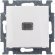 Выключатель 1-клавишный ABB BASIC55 с подсветкой, скрытый монтаж, альпийский белый, 2CKA001012A2153 в Калининграде