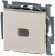 Выключатель 1-клавишный ABB BASIC55 с подсветкой, скрытый монтаж, слоновая кость, 2CKA001012A2156 в Калининграде
